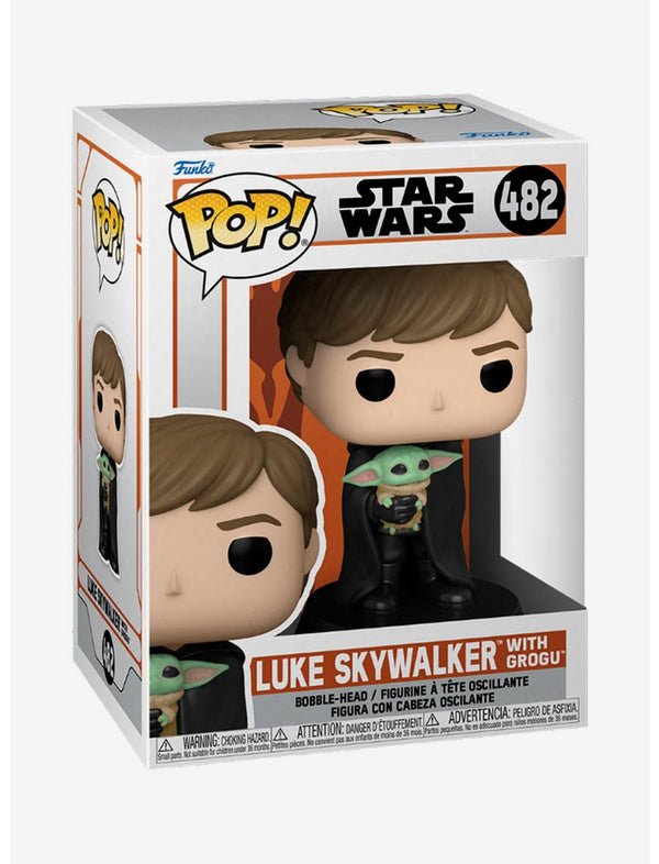 FUNKO POP! Star Wars: Mandalorian - Luke with Grogu 482