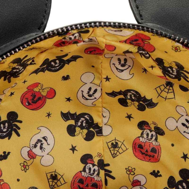 Loungefly Disney Stitch Shoppe Mickey Mouse Glow Spider Crossbody