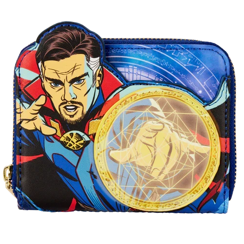 Loungefly Doctor Strange in the Multiverse of Madness Glow in the Dark Wallet