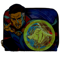 Loungefly Doctor Strange in the Multiverse of Madness Glow in the Dark Wallet