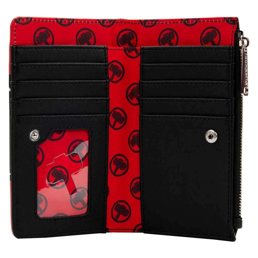 Loungefly Thor: Love and Thunder Cosplay Glow-in-the-Dark Flap Wallet