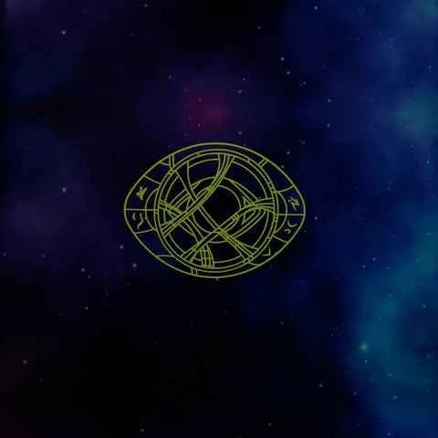 Loungefly Doctor Strange in the Multiverse of Madness Glow in the Dark Mini Backpack