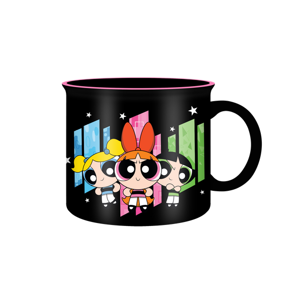 Power Puff Girls Trio 20oz. Ceramic Camper Mug - Leo's Treasure Box
