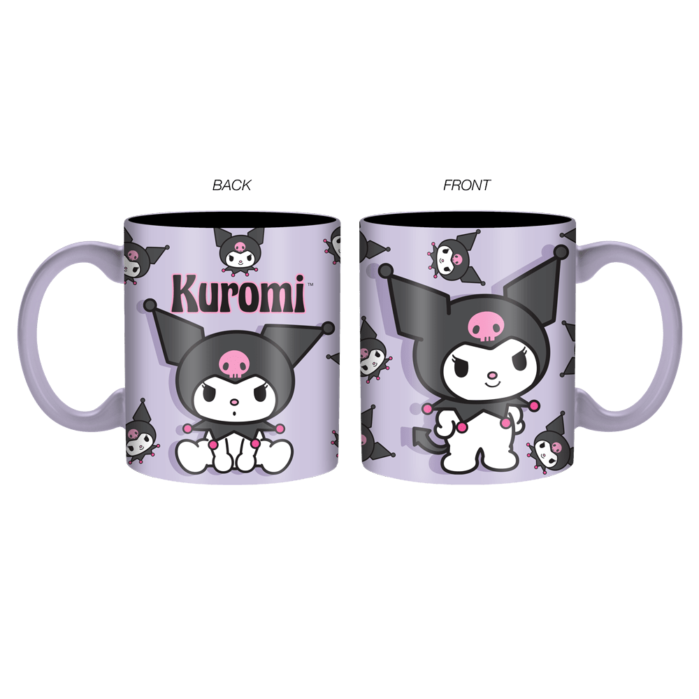Sanrio Kuromi Poses 20oz ceramic mug – collectible drinkware for fans