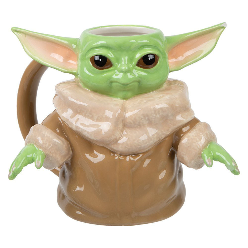 Star Wars The Mandalorian Grogu 20 oz. Sculpted Ceramic Mug