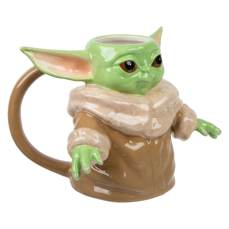 Star Wars The Mandalorian Grogu 20 oz. Sculpted Ceramic Mug